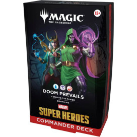Magic the Gathering: Marvel Super Heroes Commander Deck Doom Prevails Magic the Gathering: Marvel Super Heroes Commander Deck Doom Prevails