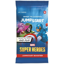 Magic The Gathering: Marvel Super Heroes Jumpstart Booster Magic The Gathering: Marvel Super Heroes Jumpstart Booster