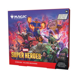 Magic The Gathering: Marvel Super Heroes Scene Box Villains Unleashed