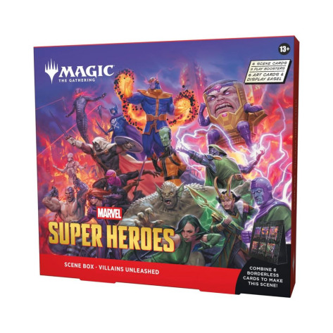 Magic The Gathering: Marvel Super Heroes Scene Box Villains Unleashed