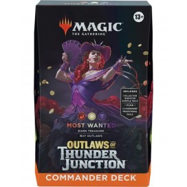  Magic the Gathering: Outlaws of Thunder Junction Commander Deck - Most Wanted