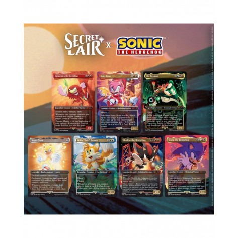 Magic the Gathering: Secret Lair x Sonic: Friends & Foes (Non Foil)