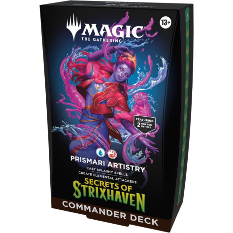 Magic The Gathering: Secrets of Strixhaven Commander Deck Prismari Artistry