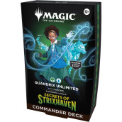  Magic The Gathering: Secrets of Strixhaven Commander Deck Quandrix Unlimited