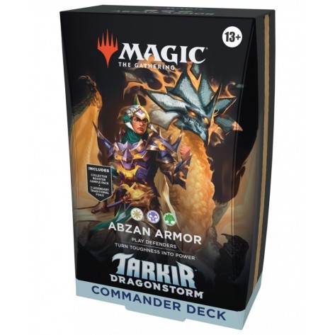 Magic The Gathering: Tarkir: Dragonstorm Commander Deck Abzan Armor