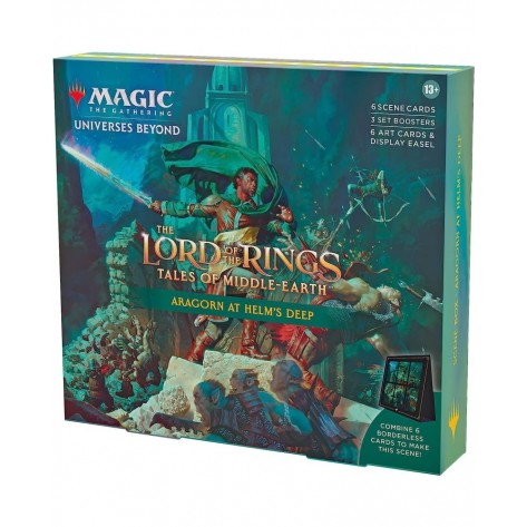 Magic the Gathering: The Lord of the Rings: Tales of Middle Earth Scene Box - Aragorn at Helm's Deep