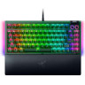 Механична клавиатура Razer - BlackWidow V4 75, Orange, RGB, Phantom Green
