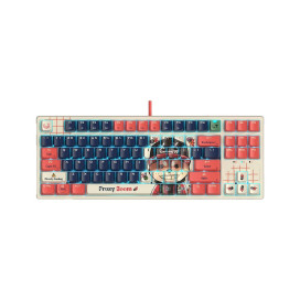 Механична клавиатура A4Tech Bloody - AT87, Alpha Optical Switch, TKL, RGB,  Proxy Boom
