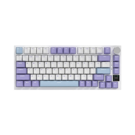 Механична клавиатура AJAZZ – AK820 Pro, безжична, Flying Fish, RGB, лилава