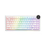 Механична клавиатура AJAZZ - AK820 V2 PRO, безжична, Ajazz White Peach, RGB, бяла
