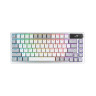 Механична клавиатура ASUS - ROG AZOTH, безжична, NX Snow, RGB, бяла