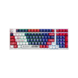  Механична клавиатура Bloody - Sports S98, BLMS Red Plus, RGB, жична, Navy