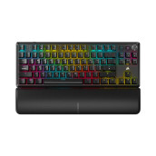 Механична клавиатура Corsair - K70 Core TKL RGB, безжична, MLX Red, черна Механична клавиатура Corsair - K70 Core TKL RGB, безжична, MLX Red, черна