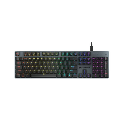 Механична клавиатура COUGAR - Luxlim, Silent, RGB, черна