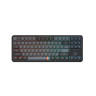 Механична клавиатура Dark Project - ALU87A Midnight, G3MS Zircon Speed Linear, RGB, черна