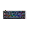 Механична клавиатура Ducky - One 3 Pro Mini, Cherry MX2A Speed Silver, Nazca Line