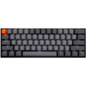 Механична клавиатура Keychron - K12 H-S, White LED, Gateron Brown, сива Механична клавиатура Keychron - K12 H-S, White LED, Gateron Brown, сива