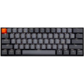 Механична клавиатура Keychron - K12 H-S, White LED, Gateron Brown, сива Механична клавиатура Keychron - K12 H-S, White LED, Gateron Brown, сива