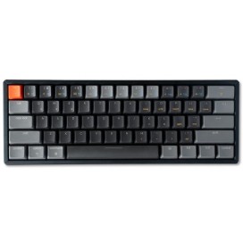  Механична клавиатура Keychron - K12 H-S, White LED, Gateron Red, сива