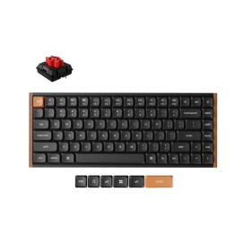 Механична клавиатура Keychron - K3 Max SE, безжична, Milk POM Red, RGB, черна Механична клавиатура Keychron - K3 Max SE, безжична, Milk POM Red, RGB, черна