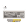 Механична клавиатура Keychron - R6 QMK, безжична, Super Red, RGB, Retro