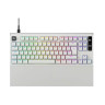 Механична клавиатура Logitech - Pro X2 Rapid, TKL, Custom HE Magnetic, RGB, бяла