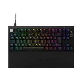 Механична клавиатура Logitech - Pro X2 Rapid, TKL, Custom HE Magnetic, RGB, черна