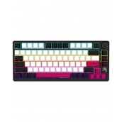 Механична клавиатура Lorgar - KBP7075W, безжична, Linear, RGB, черна/червена