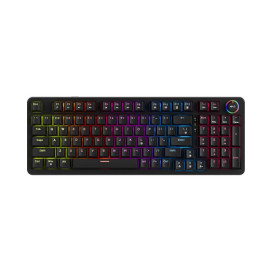 Механична клавиатура Marvo - Arma 98 KG937, TNT Peach Linear, 98%, RGB, черна