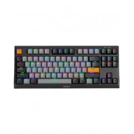  Механична клавиатура Marvo - KG980-B, Blue switches, RGB, черна