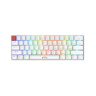 Механична клавиатура Marvo – Saber 61, ZDZ Red, RGB, бяла