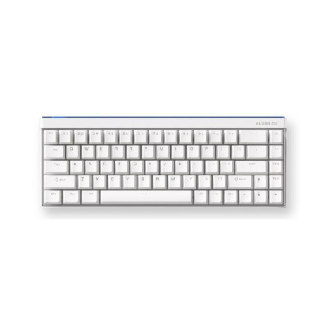 Механична клавиатура MCHOSE - Ace 68 Air, Mount Tai Magnetic Switch GT, RGB, бяла