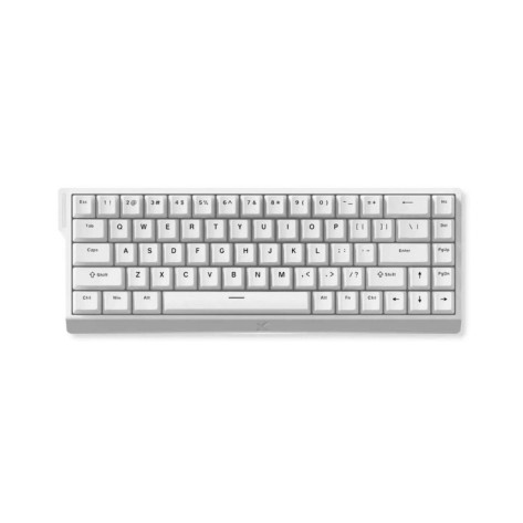 Механична клавиатура MCHOSE - Ace 68, Ice Blue Magnetic Switch, RGB, бяла
