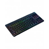 Механична клавиатура Razer - BlackWidow V4 Low-profile HyperSpeed Orange Switch, безжична, Linear, черна