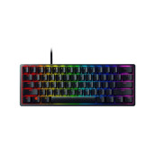 Механична клавиатура Razer - Huntsman V3 Pro Mini, Optical, RGB, бяла Механична клавиатура Razer - Huntsman V3 Pro Mini, Optical, RGB, бяла