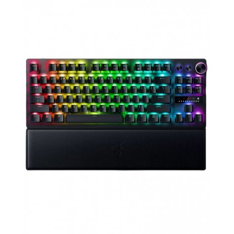 Механична клавиатура Razer - Huntsman V3 Pro Tenkeyless, Optical, RBG, черна