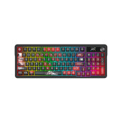 Механична клавиатура Redragon - Artemis Pro Anime AK K719AK-RGB-PRO, безжична, Redragon Yellow, RGB, черна Механична клавиатура Redragon - Artemis Pro Anime AK K719AK-RGB-PRO, безжична, Redragon Yellow, RGB, черна