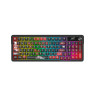 Механична клавиатура Redragon - Artemis Pro Anime AK K719AK-RGB-PRO, безжична, Redragon Yellow, RGB, черна