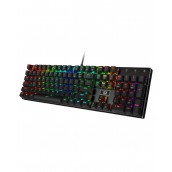  Механична клавиатура Redragon - Devarajas K556, Brown, RGB, черна
