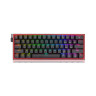 Механична клавиатура Redragon - Fizz K617-RGB, Red, RGB, черна