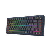 Механична клавиатура Redragon - Flekact Pro K708-RGB-PRO, безжична, RGB, черна