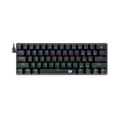 Механична клавиатура Redragon - Jax K613-KB, brown, LED, черна Механична клавиатура Redragon - Jax K613-KB, brown, LED, черна
