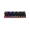 Механична клавиатура Redragon - K617 Fizz, Red Linear, RGB, 60%, черна