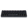 Механична клавиатура Redragon - Lakshmi K606R, Outemu Red, LED, черна