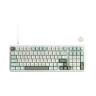 Механична клавиатура Royal Kludge - RK R98 Pro Sky Cyan, Cream Switch, RGB, синя