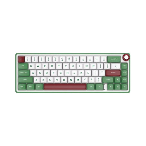 Механична клавиатура Royal Kludge – R65, Chartreuse, RGB, зелена