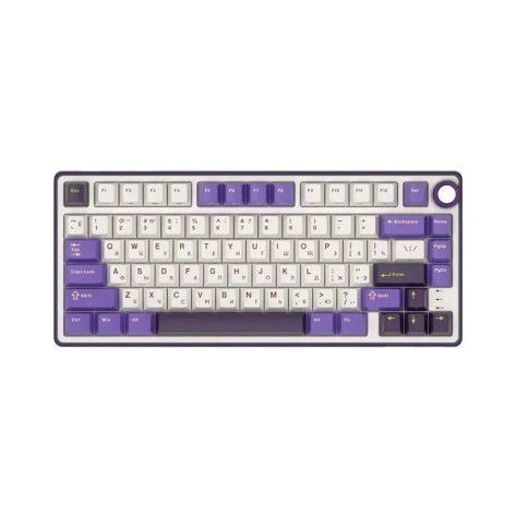Механична клавиатура Royal Kludge – R75, K Silver, RGB, Blackberry Mousse