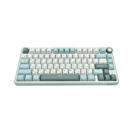 Механична клавиатура Royal Kludge – R75, K Silver, RGB, Sky Cyan