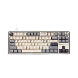 Механична клавиатура Royal Kludge – R87Pro, Creamy, RGB, сива