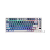 Механична клавиатура Royal Kludge – RK-M75, безжична, K Silver, RGB, Ocean